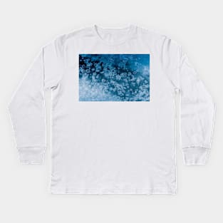 Deep Freeze Ice Patterns Series #3 Kids Long Sleeve T-Shirt